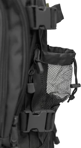 Vista 7 de Miramrax - Mochila táctica militar del ejército - Paquete de asalto para hombres, mochilas Molle, bolsa de evacuación, paquete de 3 días para Negro