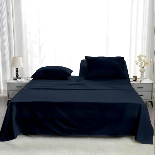 Vista 46 de Juego de sábanas divididas tamaño King para camas ajustables con bolsillo profundo, juegos de sábanas bajeras individuales XL para cama ajustable