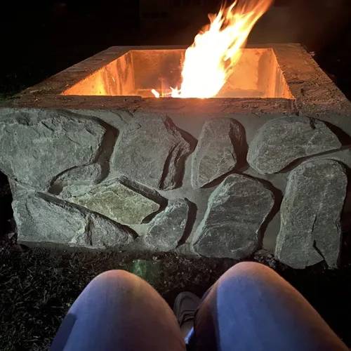 Vista 6 de Rejilla de acero resistente para chimenea con retenedor de brasas (18 pulgadas)