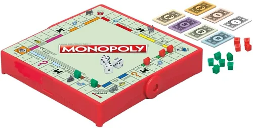 Vista 5 de Juego de viaje Grab 'N GO Monopoly