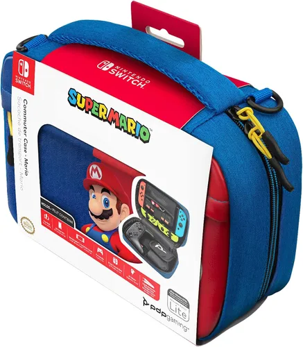 Vista 12 de PDP Gaming Commuter Case with Carrying Handle & Removeable Shoulder Strap - Nintendo Switch