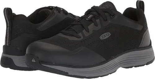 Vista 7 de KEEN Utility Sparta 2 Zapatos de trabajo industriales con punta de aleación de baja altura para hombre, Negro
