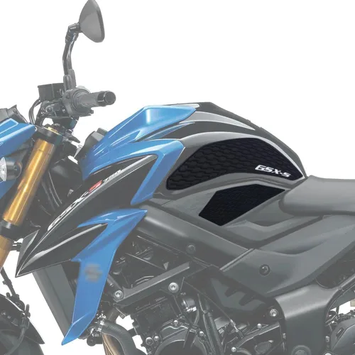 Vista 3 de Para GSX-S750 GSX-S750 Z gsx s750 2021 2020 2019-2017 Accesorios para tanque de combustible lateral de motocicleta Adhesivo antideslizante Placa