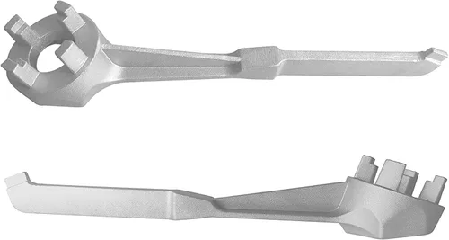 Vista 4 de Llave Bung Llave de tambor de aluminio de galón, llave de tambor para abrir 10, 15, 20, 30, 50, 55 galones, llave de tambor de 55 galones, enchufe