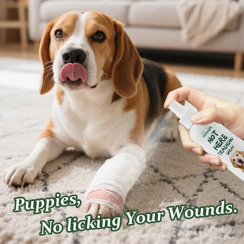 Vista 8 de Aerosol sin masticar para perros, paquete de 2 unidades de 3.4 fl oz, spray de manzana amarga para dejar de masticar, lamer, morder muebles