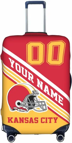 Vista 20 de Funda de equipaje personalizada, funda de maleta personalizada, diseña tu nombre y número, protector de equipaje elástico lavable, Arizona