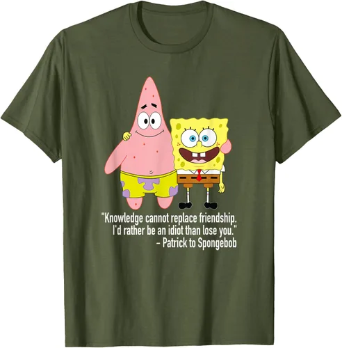 Vista 37 de Mademark x SpongeBob SquarePants - Patrick & SpongeBob - Camiseta de la amistad Asfalto
