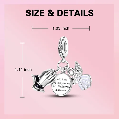 Vista 125 de Dije de girasol con diseño de estrella y luna y elefante para pulsera, collar de plata de ley 925, dijes de corazón de amor para mujer, regalo