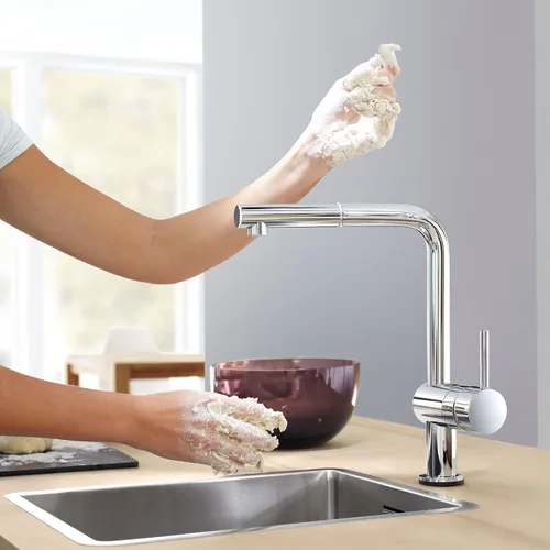 Vista 2 de GROHE 30300000 Minta Grifo de cocina extraíble cromado