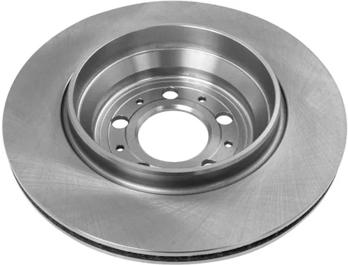 Vista 143 de Detroit Axle - Rotores de freno delantero para 04-13 Mazda 3 Rotores de frenos de disco 06-15 Mazda 5 Reemplazo: Rotor regular delantero de 11.81
