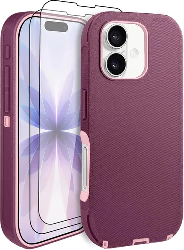 Vista 14 de Funda para iPhone 11 con Clip para Cinturón, Soporte y 2 Protectores de Pantalla, Protección Completa Resistente, Funda a Prueba de Golpes y Caídas