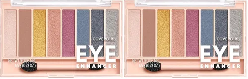 Vista 14 de COVERGIRL - 1 kit de realzadores de ojos, fórmula sedosa, transparente, aplicador de doble extremo, 100% libre de crueldad animal Dorado brillante