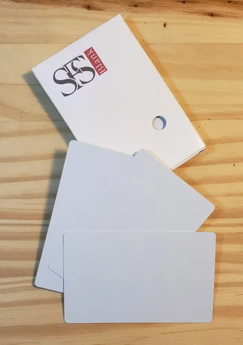 Vista 8 de 25 piezas en blanco oro sublimación metal tarjeta de nombre grueso 0.013 in 3.4 x 2.1 pulgadas impresión tarjeta de visita uso sublimación tinta