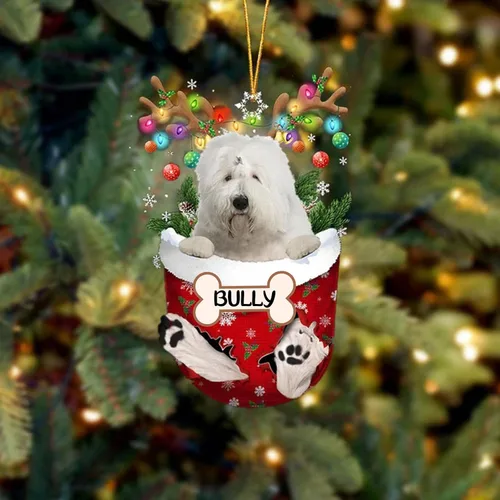 Vista 37 de IZI POD Affenpinscher Adorno de Navidad personalizado para perro, adorno de bolsillo de nieve para perro para árbol de Navidad, adorno acrílico