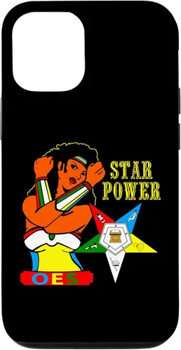 Vista 28 de OES Star Power Hero Sister of Eastern Star - Carcasa para iPhone 17