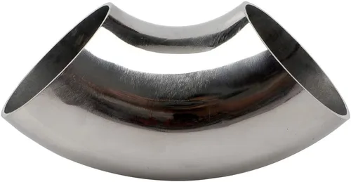 Vista 11 de Codo de acero inoxidable de 1.5" y 90° de curvatura de mandril - Grosor 16GA/.065" Material de pared SS304 Adecuado para codo de escape modificado
