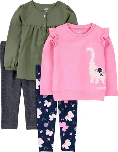 Vista 6 de Simple Joys by Carter's girls 4-piece Playwear Set