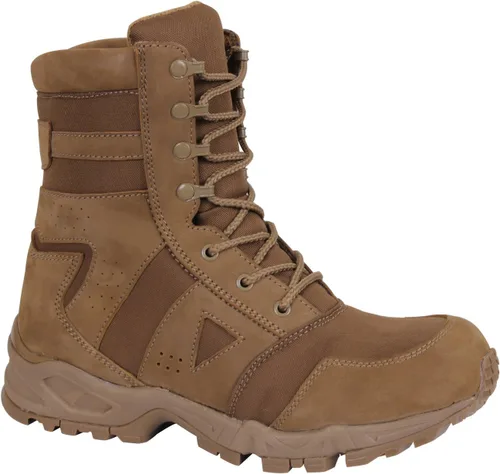 Vista 2 de Rothco Botas tácticas AR 670-1 Coyote de entrada forzada para hombre