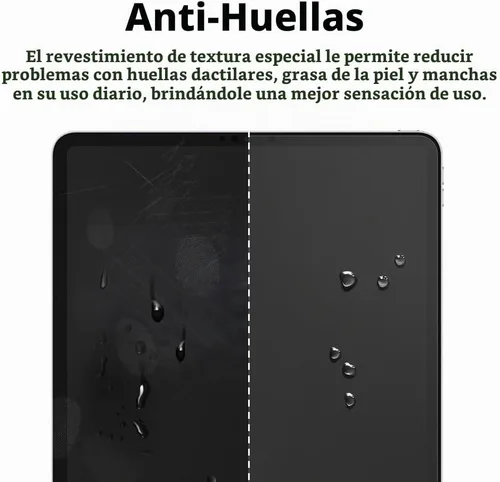 Vista 2 de [Paquete de 2] Protector de pantalla Paperfeel para Samsung Galaxy Tab S6 Lite de 10.4 pulgadas (2024/2022/2020), película PET mate antirreflejos