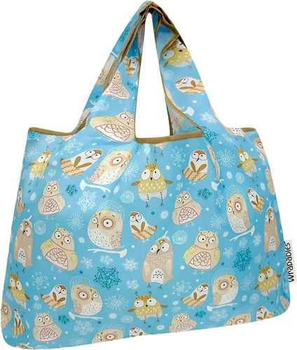 Vista 26 de allydrew Bolsas de comestibles reutilizables de nailon plegables grandes