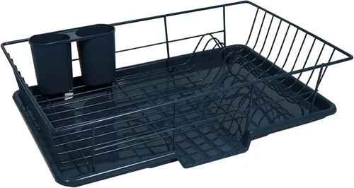 Vista 11 de Sweet Home Collection - Escurridor de platos y soporte para utensilios fáciles de usar