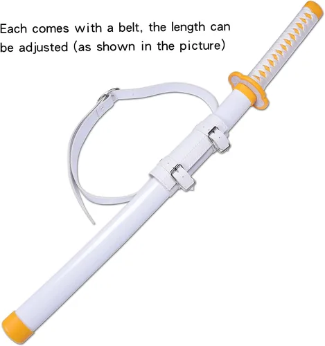 Vista 71 de ziqing Espada para cosplay de Demon Slayer hecha a mano, Katana de 31 pulgadas con múltiples estilos para elegir