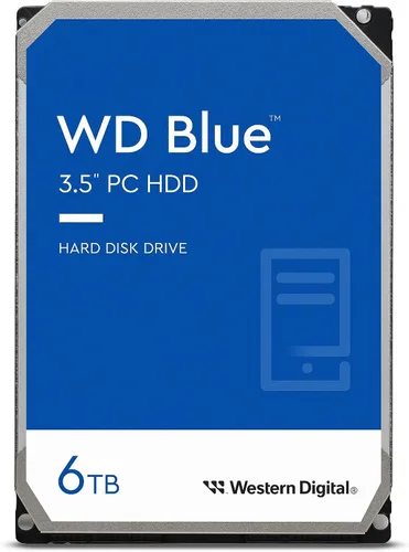 Vista 8 de Western Digital Disco duro interno WD de 4 TB para PC azul - 5400 RPM, SATA 6 Gb/s, caché de 256 MB, 3.5" - WD40EZAZ