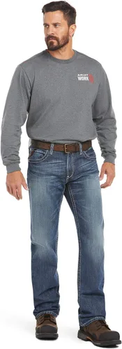 Vista 6 de Ariat FR M4 Relaxed Ridgeline - Jeans de corte de bota para hombre