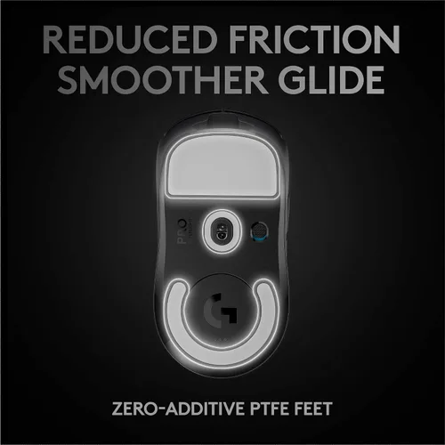 Vista 6 de Logitech G PRO X Superlight - Mouse inalámbrico para juegos, color negro