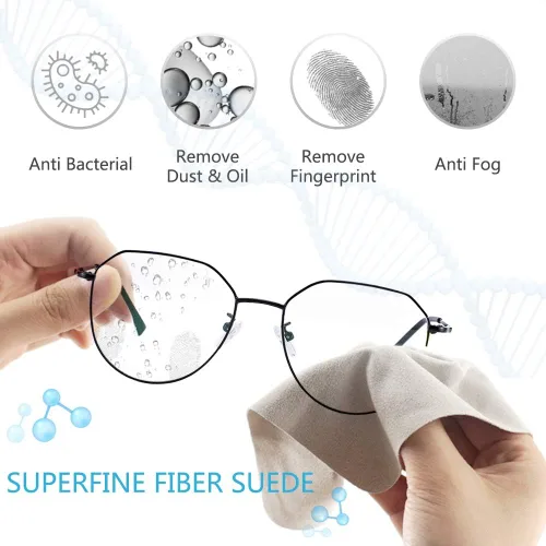 Vista 3 de Toallitas para limpiar las gafas con efecto antivaho, para pantallas, toallitas para limpiar las gafas, para todas las pantallas de dispositivos