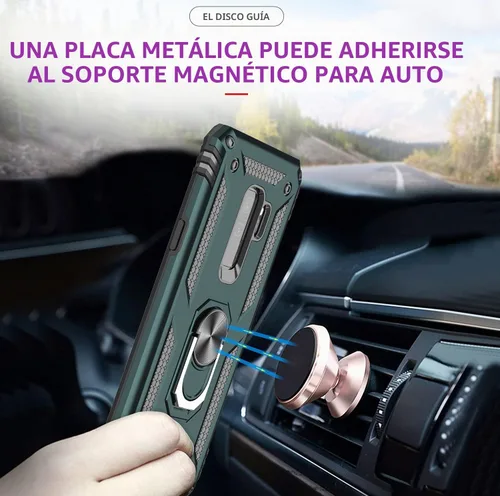 Vista 4 de LeYi Funda para teléfono Galaxy S9 Plus, Samsung Galaxy S9 Plus con [2 unidades] Protector de pantalla curvado 3D para hombres y mujeres