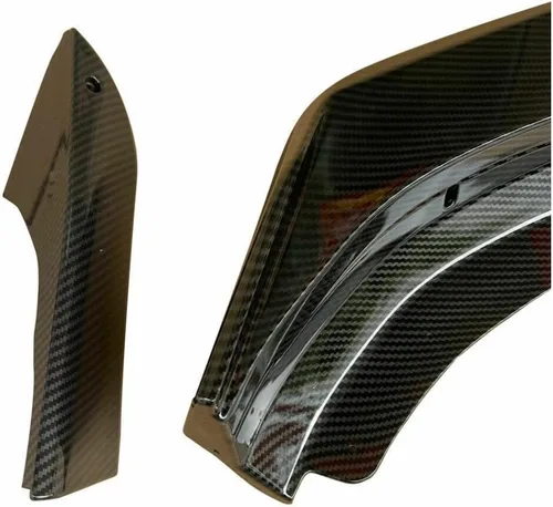 Vista 8 de Compatible con Camaro SS 2016-2024 / LS LT RS 2019-2024 de plástico ABS, 5 piezas, alerón divisor de labio de parachoques delantero