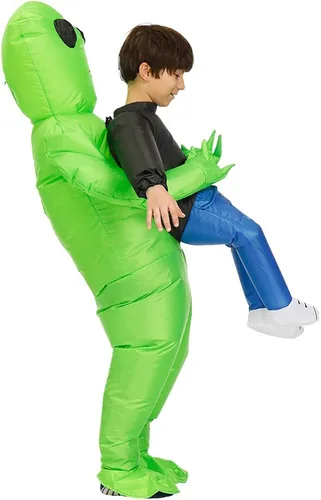 Vista 6 de Alien Inflatable Costumes Fancy Costume Halloween Cosplay Fantasy Costume AdultKids