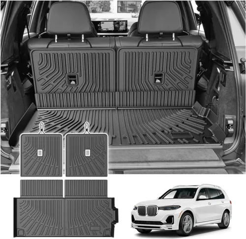 Vista 9 de Forro de carga para Jeep Compass/Patriot 2007-2016 y 2007-2012 Dodge Caliber, alfombras de carga para todo clima para accesorios de Compass