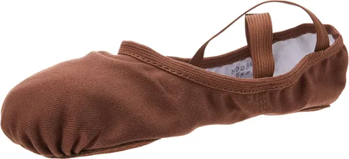 Vista 3 de Bloch Dance Performa - Zapatillas de ballet con suela dividida y lona elástica para hombre Negro