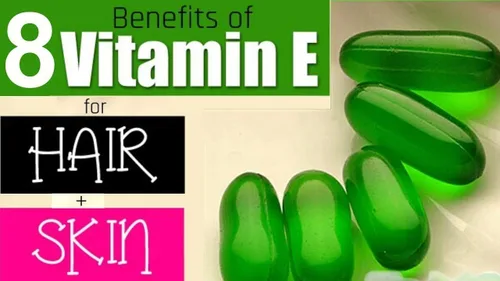 Vista 2 de Evion Cápsula de vitamina E para cara, cabello, espinillas, piel brillante, ojeras, blanqueamiento de la piel y cuidado del cabello evion 400mg