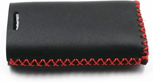 Vista 7 de Funda de cuero inteligente con 5 botones para Cadillac Escalade DTS STS SRX XTS ATS CTS (negro)