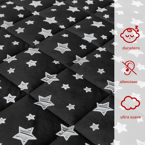 Vista 3 de Sábanas Ajustables para Pack and Play, Transpirables Gruesas para Parque de Juegos con Estampado Encantador 39"×27"×5" Compatible con Graco Pack n