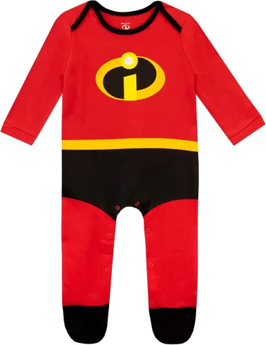 Vista 2 de Disney Set de pies y sombreros de Baby Boys The Incredibles, Rojo