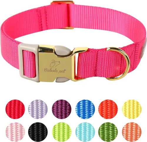 Vista 26 de Lindo Collar de Corduroy para Perro - Collar Ajustable Negro para Perros Pequeños de 4-10lbs, Resistente al Desvanecimiento con Cierre Seguro