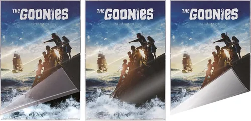 Vista 3 de The Goonies - Movie Poster (Pirate Ship - Never Say Die!) (Size: 24" x 36") (Laminated Poster)