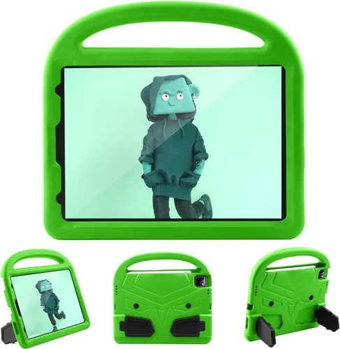 Vista 19 de Funda para niños para iPad Pro 11 2022/2021/2020 (4ª/3ª/2ª generación), a prueba de golpes, EVA, funda protectora [compatible con carga de lápiz]