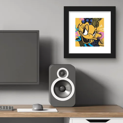 Vista 5 de Trends International Gallery Pops Disney Mickey and Friends - Póster de pared con diseño de pato de margaritas y margaritas, 12.00 x 12.00 pulgadas