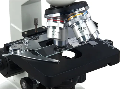 Vista 4 de OMAX 40X-2000X - Microscopio LED TrÍnocular Compuesto de Laboratorio con Cámara de 1,3 MP