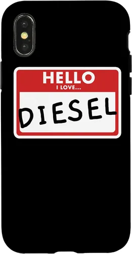 Vista 5 de iPhone 12 mini Hello I Love Diesel Diesel Diesel Roll Carbón Power 4X4 Camiones caso