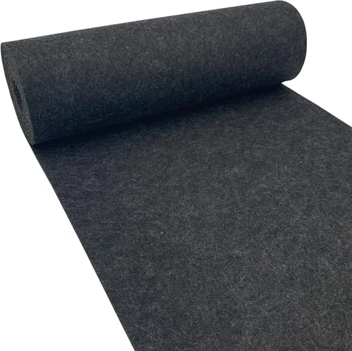 Vista 7 de aufodara Tela de fieltro 11.8 x 98.4 pulgadas Rollo de tela de fieltro para manualidades, fieltro de 3mm de espesor para manteles de fieltro DIY