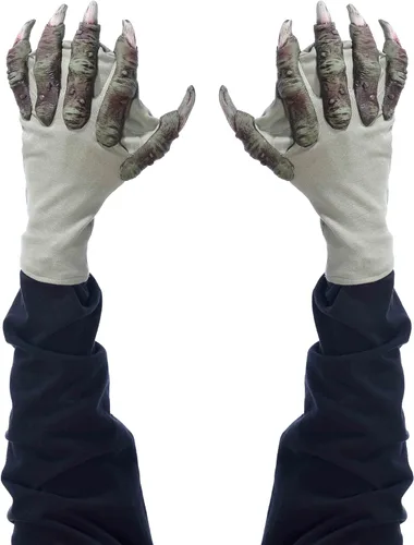 Vista 7 de Zagone Studios Disfraz de criatura de mar profundo con camisa y guantes, Verde