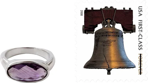 Vista 3 de NOVICA Amatista Anillo de cóctel de plata de ley 925 con piedra única, corona morada