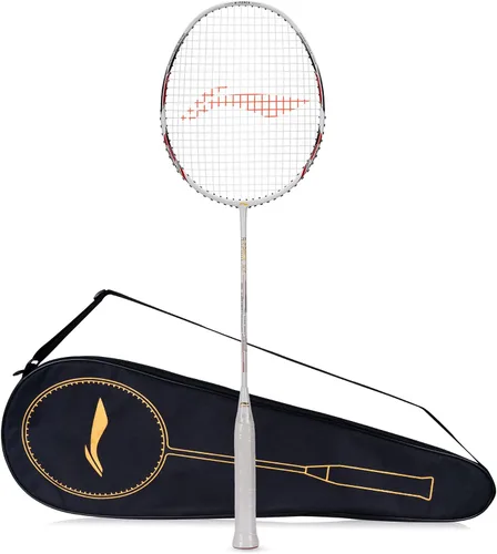 Vista 11 de Li-Ning G-Force X5 - Raqueta de bádminton de fibra de carbono con cubierta completa gratuita (2.89 oz, 28 libras)