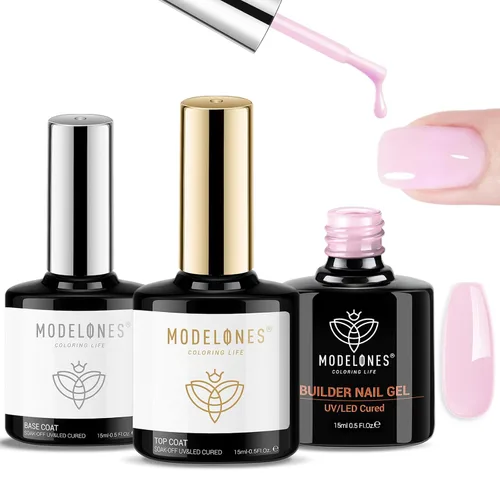 Vista 32 de Modelones Esmalte de uñas en gel con purpurina, brillo plateado reflectante, mix de purpurina brillante, gel transparente con destellos de confeti